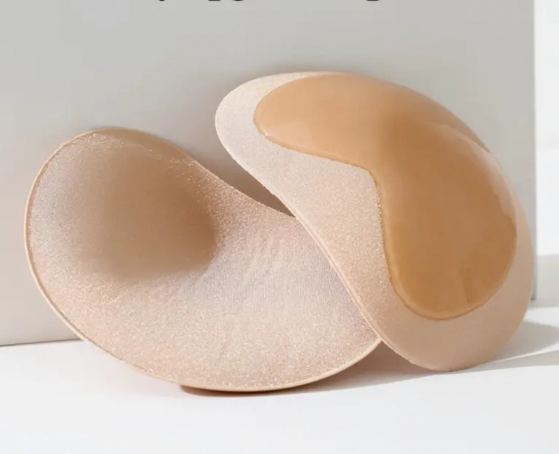 Stick on push up pads beige